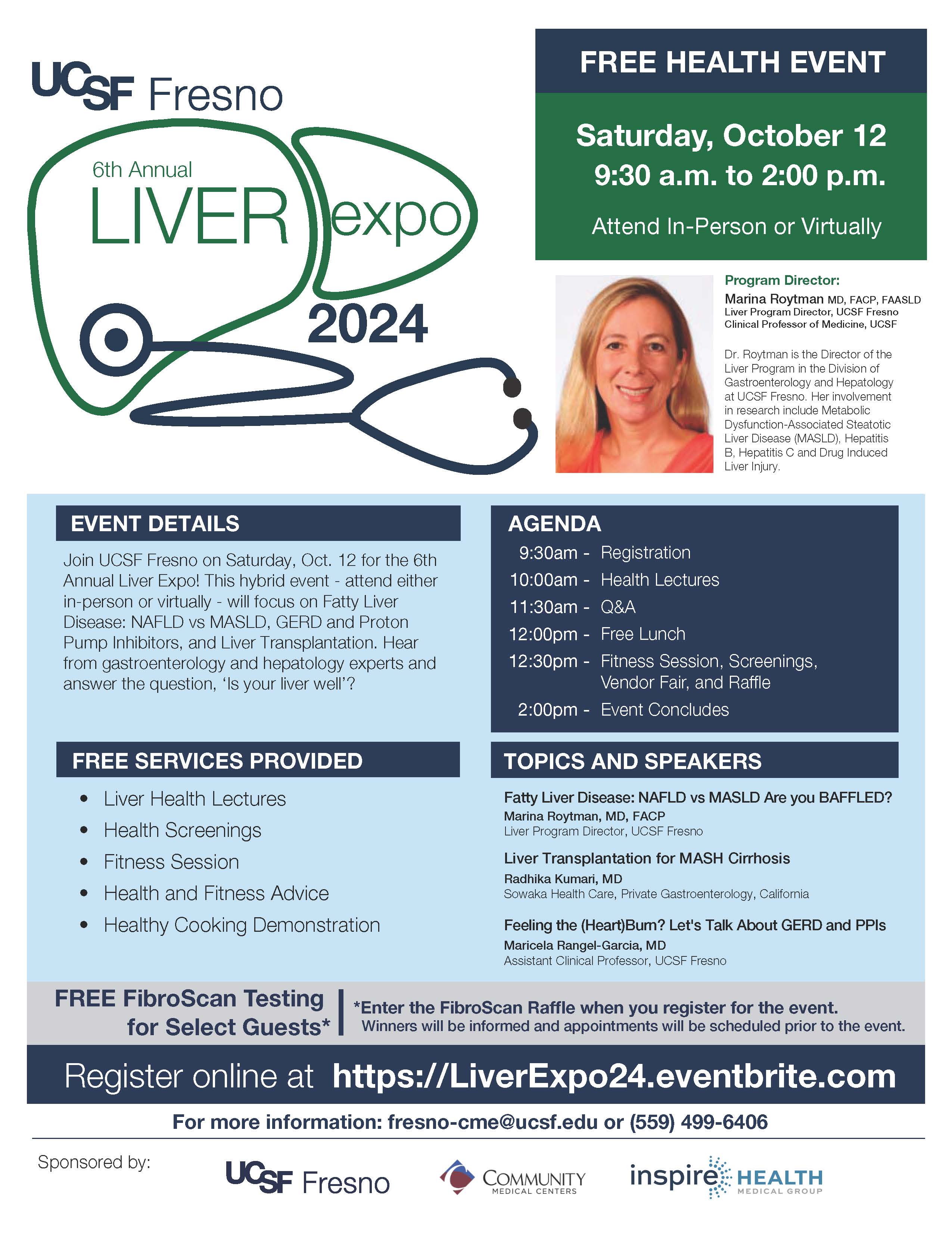 6th Annual Liver Expo Flyer