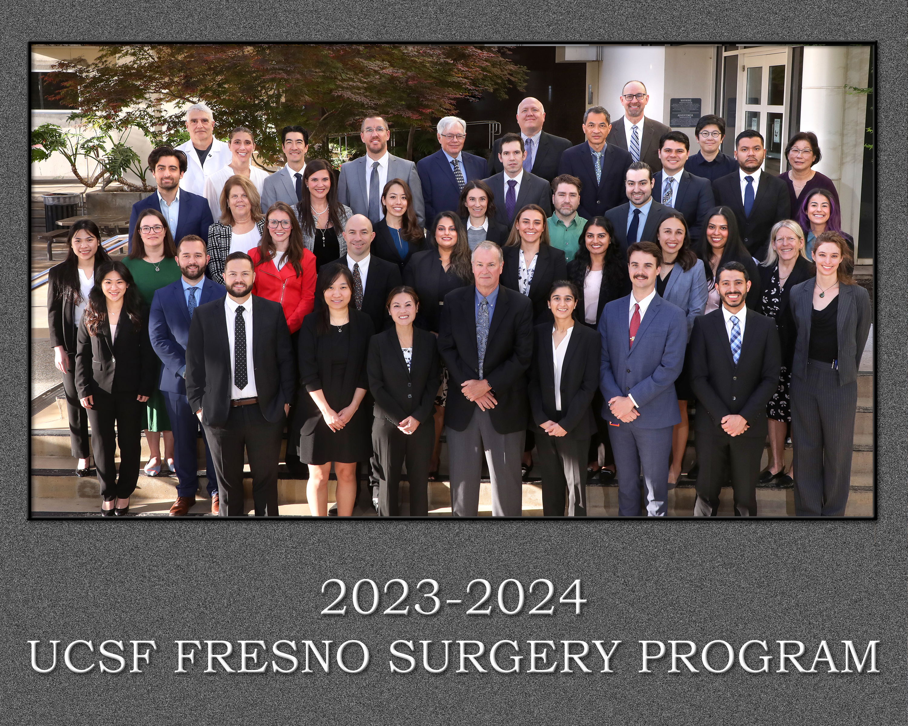 UCSF Fresno Surgery Faculty Group Photo